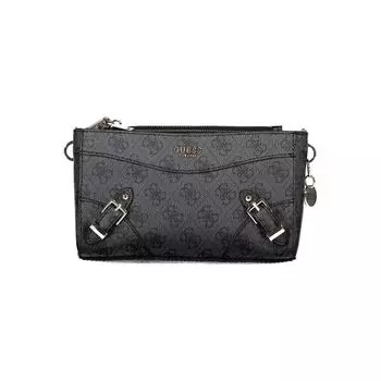 Черная полиэтиленовая сумка Guess Shoes