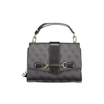 Черная полиэтиленовая сумка Guess Shoes