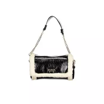 Черная полиэтиленовая сумка Guess Shoes