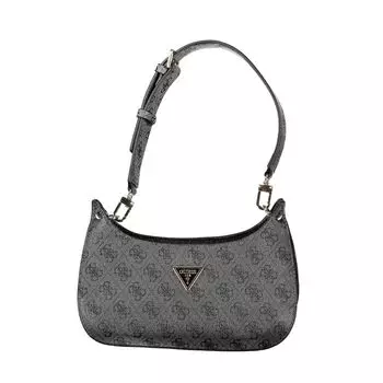 Черная полиэтиленовая сумка Guess Shoes