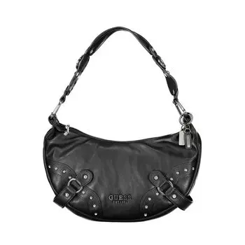 Черная полиэтиленовая сумка Guess Shoes