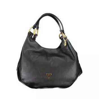 Черная полиэтиленовая сумка Guess Shoes