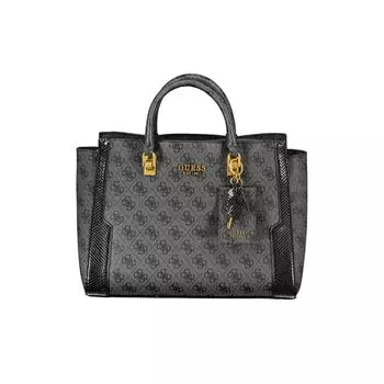 Черная полиэтиленовая сумка Guess Shoes