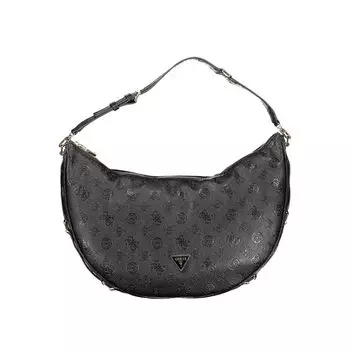 Черная полиэтиленовая сумка Guess Shoes