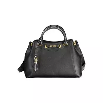 Черная полиэтиленовая сумка Guess Shoes
