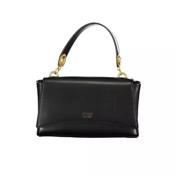 Черная полиэтиленовая сумка Guess Shoes