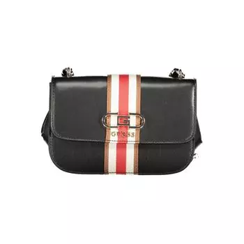 Черная полиэтиленовая сумка Guess Shoes