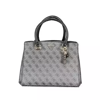 Черная полиэтиленовая сумка Guess Shoes