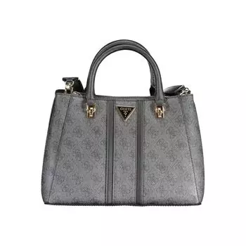 Черная полиэтиленовая сумка Guess Shoes