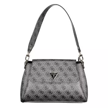 Черная полиэтиленовая сумка Guess Shoes