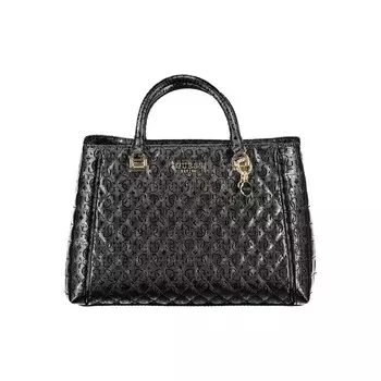 Черная полиэтиленовая сумка Guess Shoes