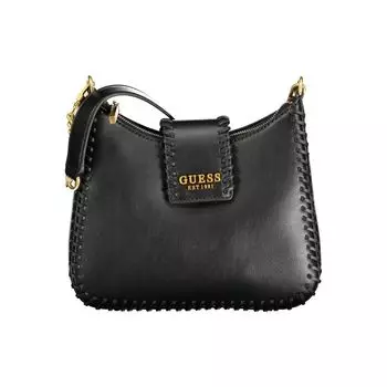 Черная полиэтиленовая сумка Guess Shoes