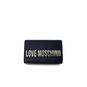 Черная полиэтиленовая сумка LOVE MOSCHINO