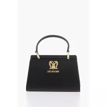 Черная полиэтиленовая сумка-тоут Moschino, Black