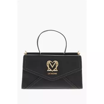 Черная полиэтиленовая сумка-тоут Moschino, Black