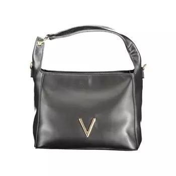 Черная полиэтиленовая сумка Valentino Bags, черный