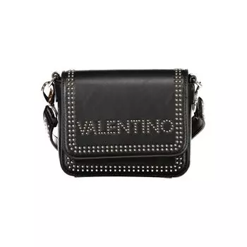 Черная полиэтиленовая женская сумка Valentino Bags