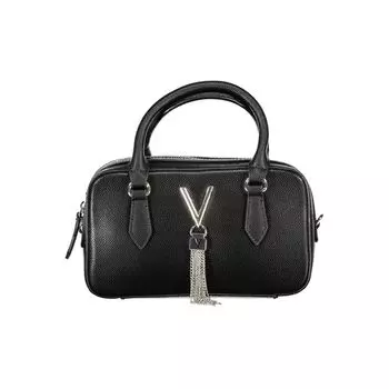 Черная полиэтиленовая женская сумка Valentino Bags