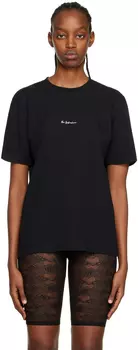 Черная повседневная футболка Han Kjobenhavn