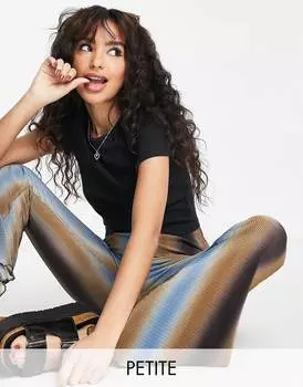 Черная повседневная футболка Topshop Petite