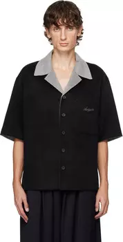 Черная праздничная рубашка Axel Arigato
