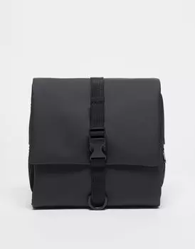 Черная прорезиненная сумка для стирки в рулонах ASOS DESIGN