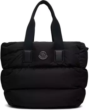 Черная пуховая сумка-тоут Caradoc Moncler