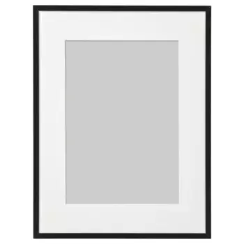 Черная рамка, черная, 30х40 см, LOMVIKEN IKEA
