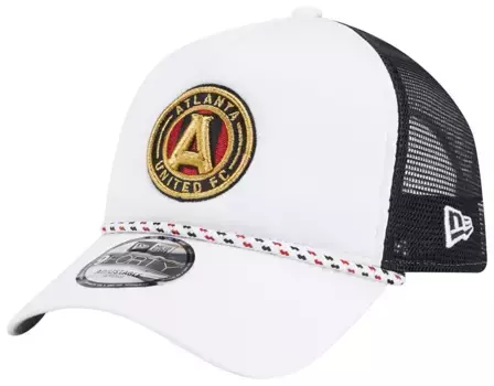 Черная регулируемая кепка New Era Adult Atlanta United 2024 Court Sport 9Forty
