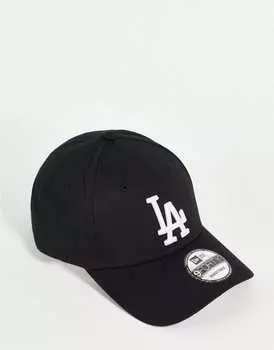 Черная регулируемая кепка New Era MLB 9forty LA Dodgers
