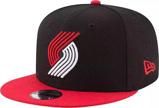 Черная регулируемая кепка New Era Youth Portland Trail Blazers 9Fifty