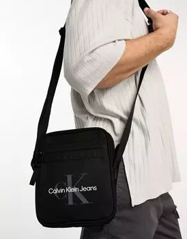 Черная репортерская сумка CK Jeans Sport Essentials Calvin Klein