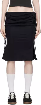 Черная рифленая юбка-карандаш Emily Watson