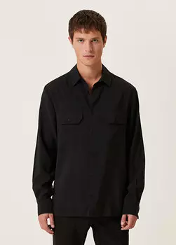 Черная рубашка Academia