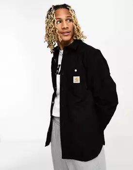 Черная рубашка Carhartt WIP clink