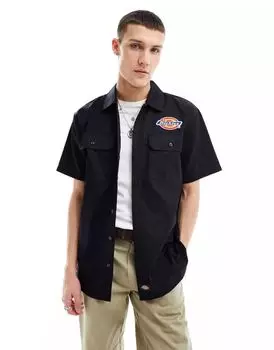 Черная рубашка Dickies Clintondale