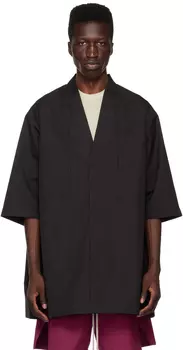 Черная рубашка фавна Rick Owens