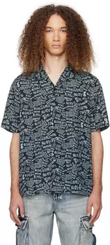 Черная рубашка героизма Ksubi