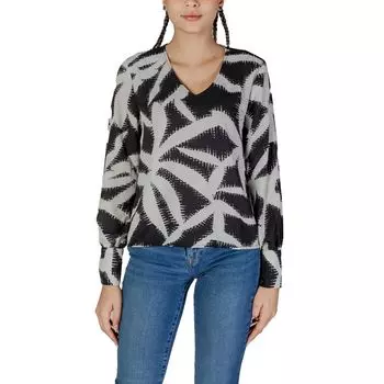 Черная рубашка из переработанного полиэстера Jacqueline de Yong