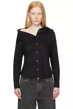 Черная рубашка каонаши OUR LEGACY