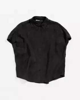 Черная рубашка-кейп Bimba y Lola, черный