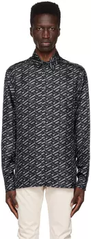 Черная рубашка \Ла Грека\"" Versace