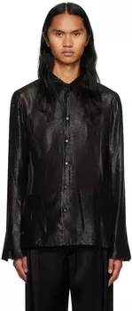 Черная рубашка N 16 SAPIO