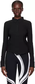 Черная рубашка на молнии Ottolinger