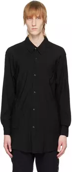 Черная рубашка на пуговицах Undercoverism
