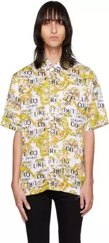 Черная рубашка на пуговицах Versace Jeans Couture