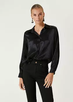 Черная рубашка Network