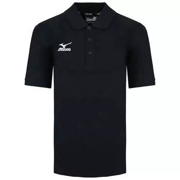 Черная рубашка-поло для гольфа Pros Mizuno, черный