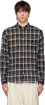 Черная рубашка с липами Officine Gnrale