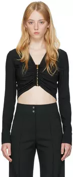 Черная рубашка с Медузой Versace